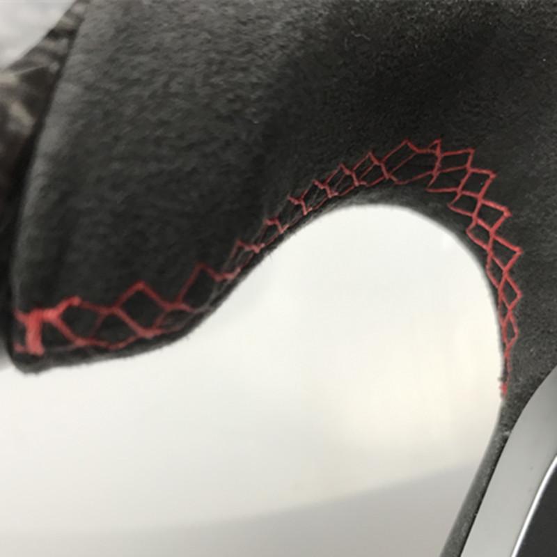 Alcantara Leather Custom Steering Wheel Add On Upgrade - PimpMyEV
