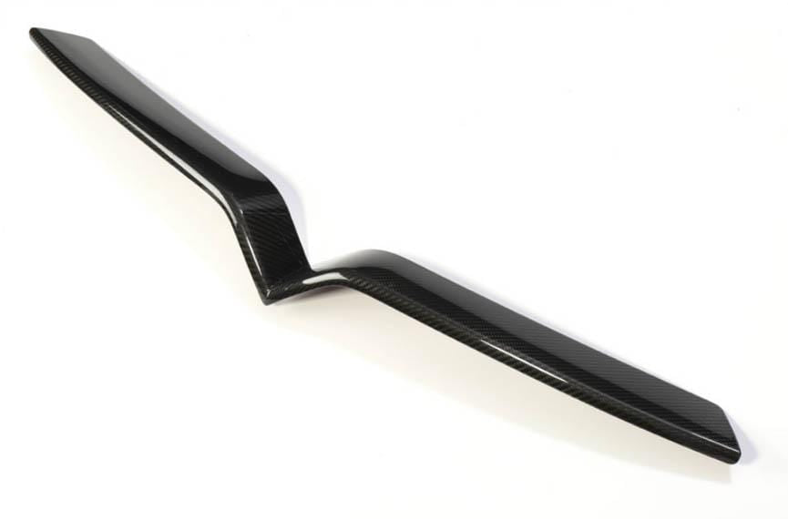 Genuine Carbon Fiber Front Lip for Model X (Matte) - PimpMyEV