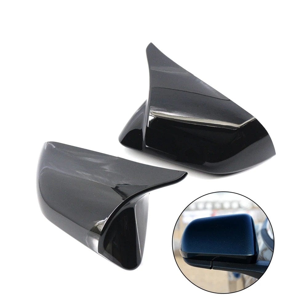 ABS Carbon Fiber Style M Type Side Mirror Covers For Ford Mustang Mach-E 2021-2023 - PimpMyEV