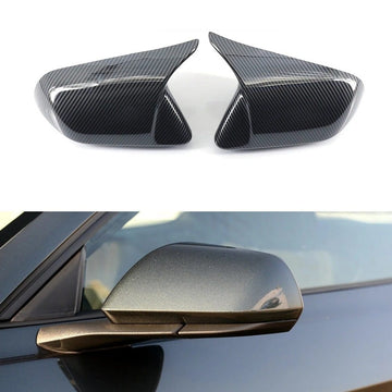 ABS Carbon Fiber Style M Type Side Mirror Covers For Ford Mustang Mach-E 2021-2023 - PimpMyEV