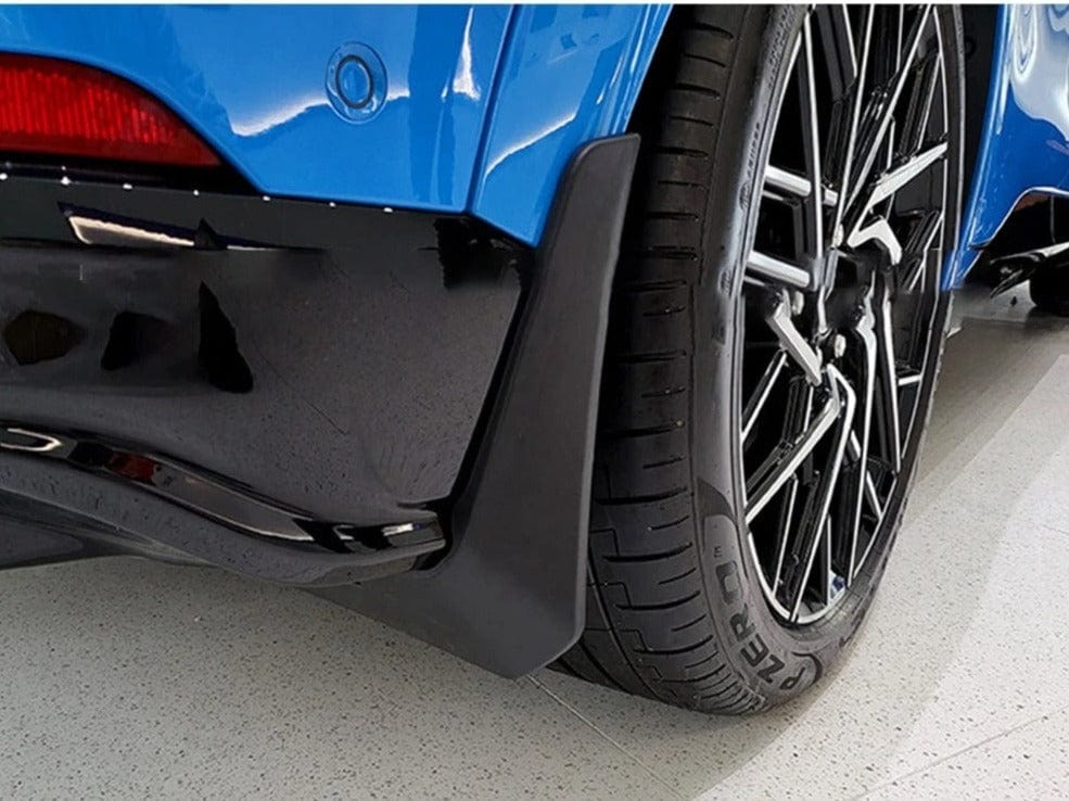 Matte Black Mud Flaps For Ford Mustang Mach-E 2021-2023 - PimpMyEV