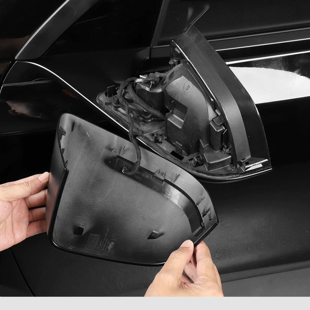 Retrofit Replacement Side Mirror Covers With Sequential Blinkers Repeater  Turn Signals For Tesla Model Y 2020-2023