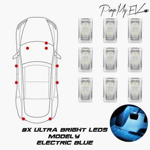 Ultra-Bright LED Lights Kit for Model Y (3 Color Options) - PimpMyEV