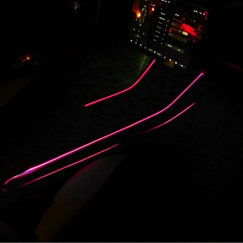 Center Console Ambient Lighting Kit for Model 3 & Y - PimpMyEV