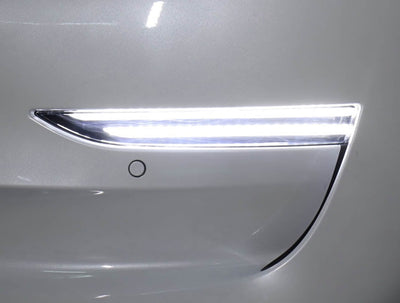 Front Sequential Sweeping Fog Lights & Blinkers V2 For Tesla Model 3 2017-2023 - PimpMyEV