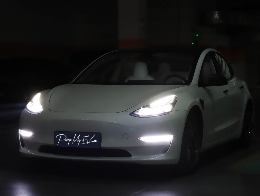 Tesla model deals 3 fog lights