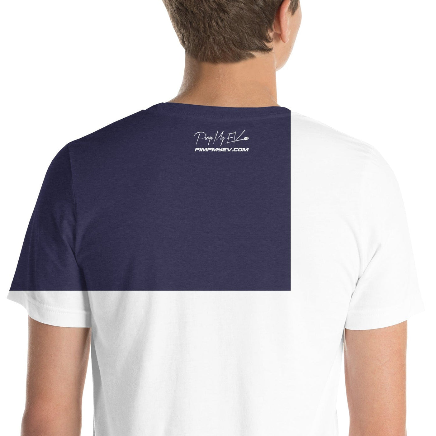 Ludicrous AF Diagonal Design Unisex t-shirt For Tesla Enthusiasts - PimpMyEV