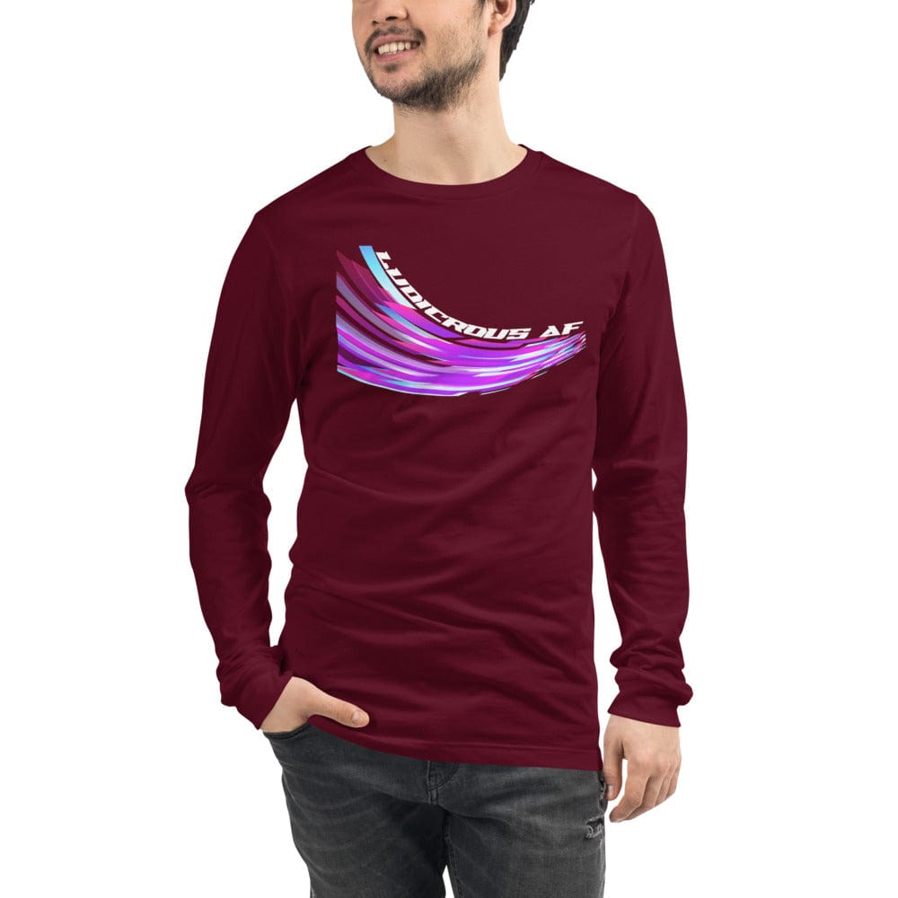 Ludicrous AF Unisex Long Sleeve Tee - PimpMyEV