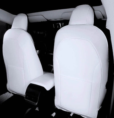 Premium Vegan Leather Car Seat Covers for Model 3 2017-2022 - PimpMyEV