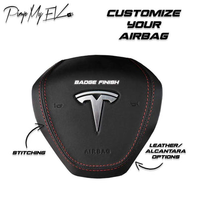 Custom Airbag Top Cover for Tesla Model S & Model X - PimpMyEV