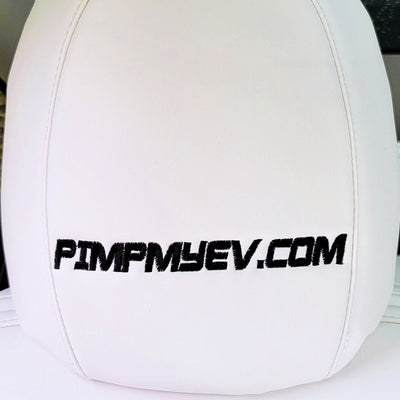 Custom Premium Vegan Leather Car Seat Covers for Model Y 2020-2022 - PimpMyEV