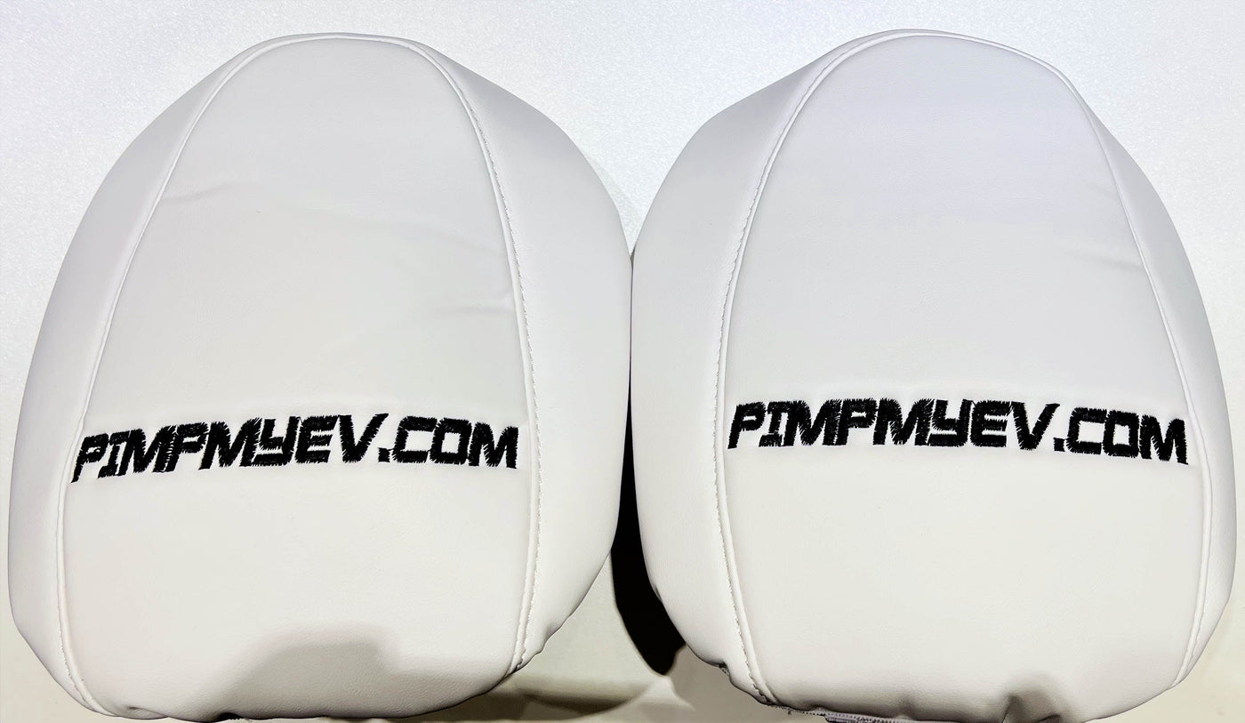 Custom Premium Vegan Leather Car Seat Covers for Model Y 2020-2022 - PimpMyEV