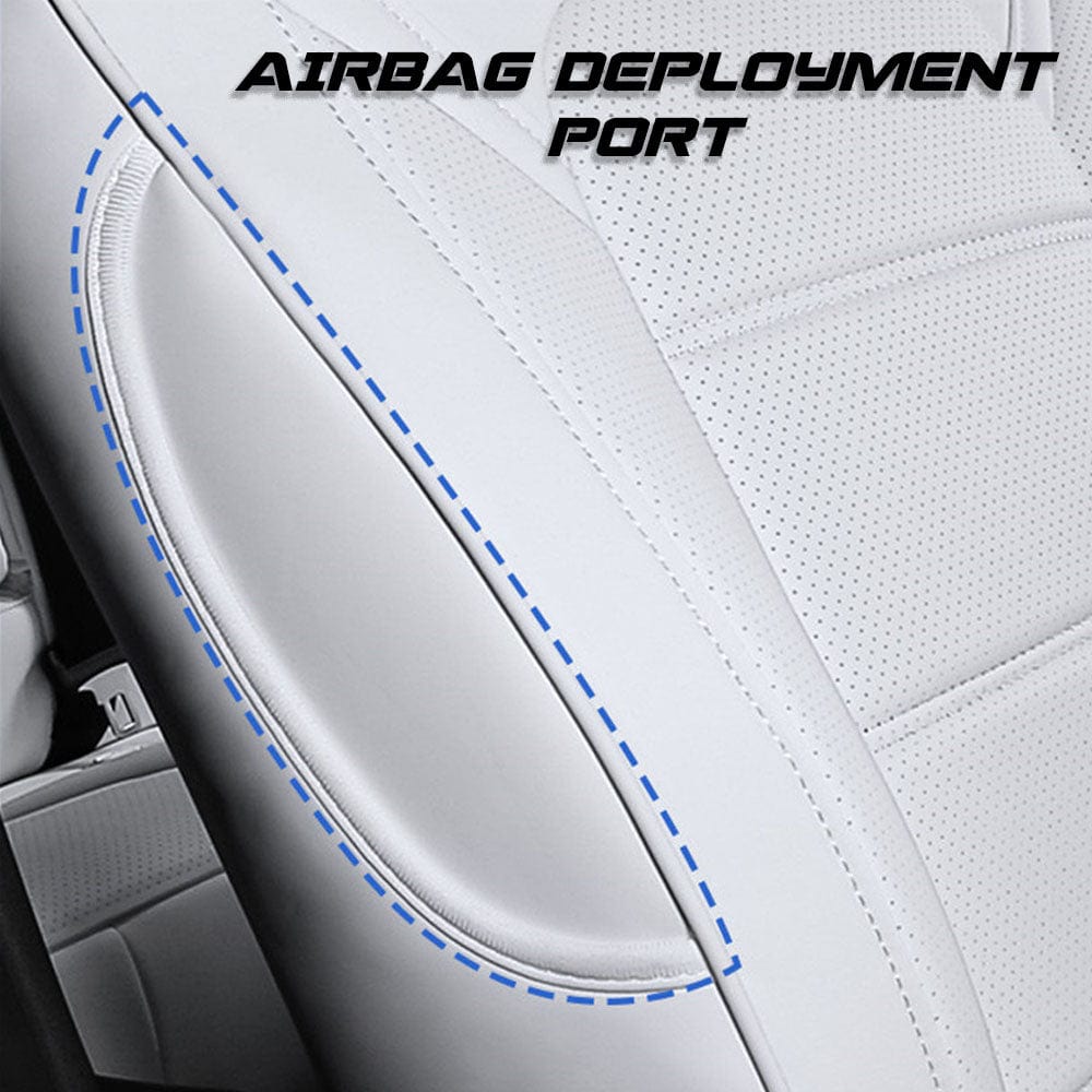 Premium Customizable Vegan Leather Seat Covers For Tesla Model Y 2020-2023 - PimpMyEV