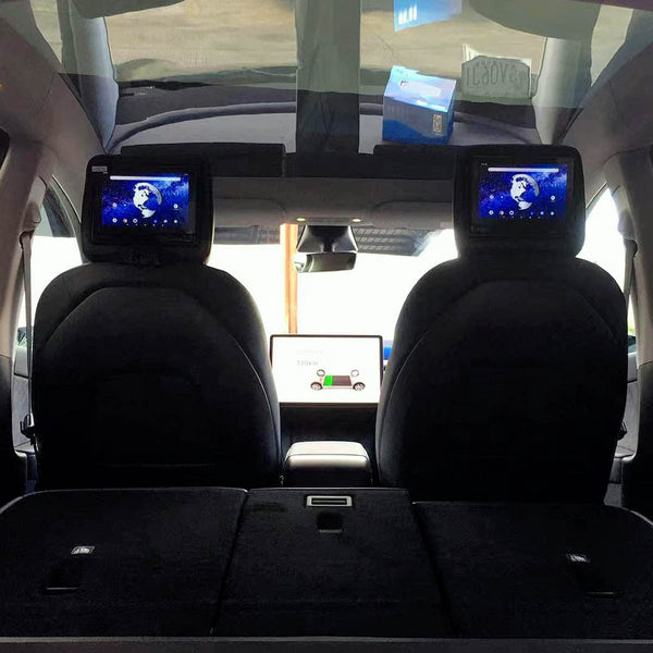 Headrest Rear Phone & Tablet Mount for Tesla Model 3 2017-2023
