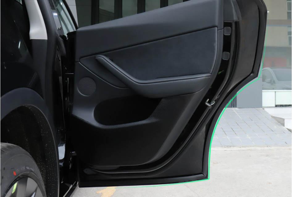 Tesla Model 3 Noise Reduction Set Rubber Rubber Insulation Comfort Car  Accessories