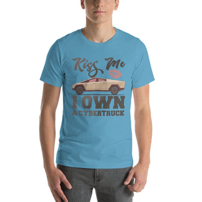 Kiss Me I Own A Cybertruck Unisex T-Shirt - PimpMyEV