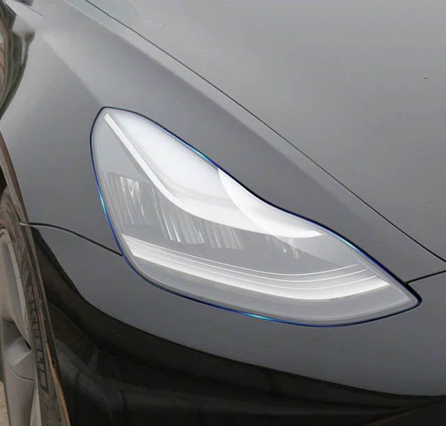 Scheinwerfer- und Nebelscheinwerferschutz und PPF-Tönung - Tesla Model 3  und Y