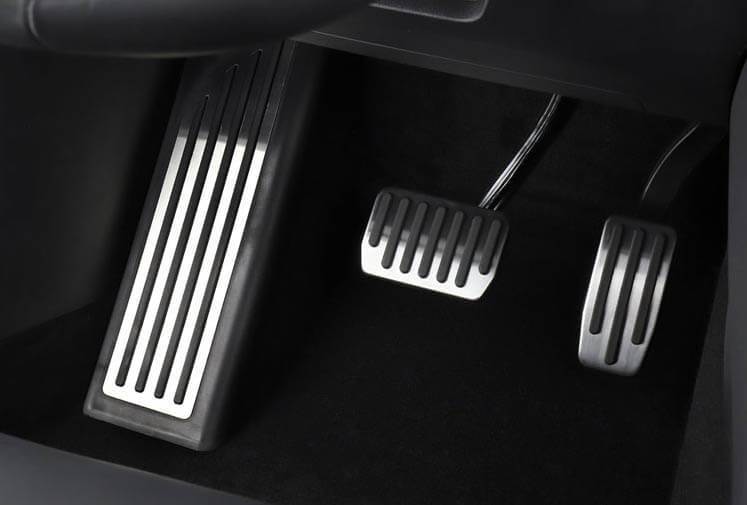 Non-Slip Performance Pedal Cover Set for Model 3 - PimpMyEV
