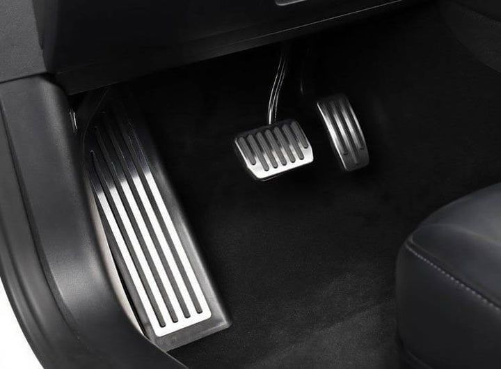 dead pedal cover Tesla Model 3 Performance Pedal Cover Set