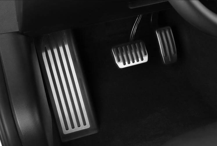 Auto-Gaspedal für Tesla Model Y 2022, Anti-Rutsch Gaspedal Bremse Fußstütze  Pedal Auto Ersatz Innenraum Komponente : : Automotive