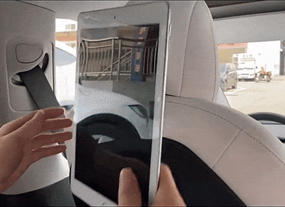 Headrest Rear Phone & Tablet Mount for Model 3 - PimpMyEV
