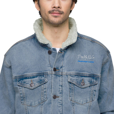 Pimp My EV Unisex Denim Sherpa Jacket - PimpMyEV