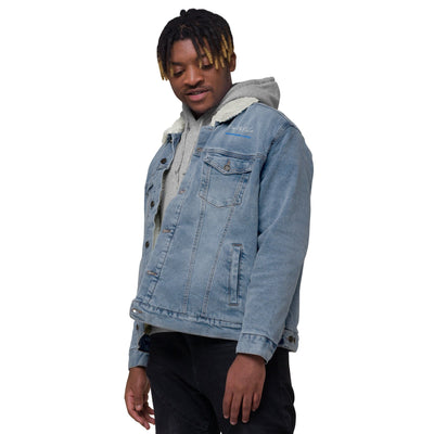 Pimp My EV Unisex Denim Sherpa Jacket - PimpMyEV