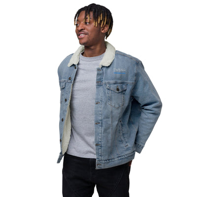 Pimp My EV Unisex Denim Sherpa Jacket - PimpMyEV