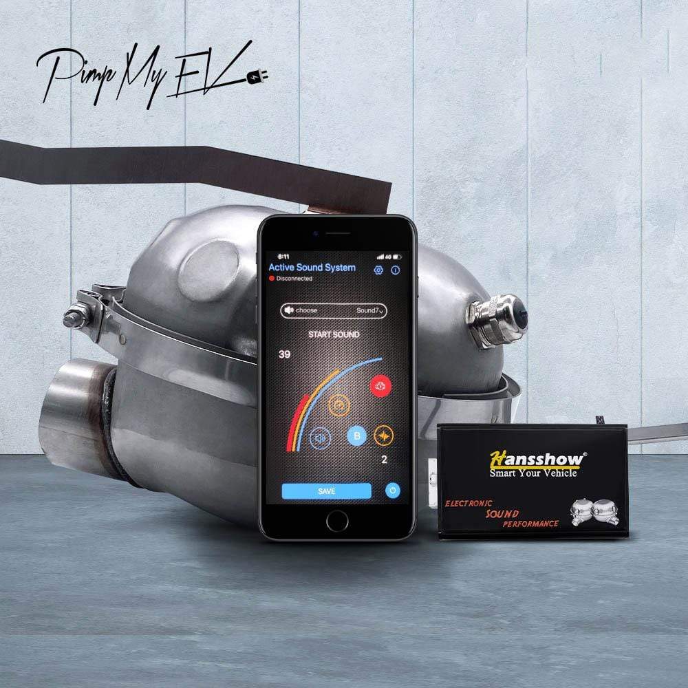 Exhaust Sound Generator for Tesla Model S, 3, Y | PimpMyEV