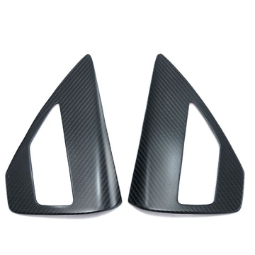 2PCs Genuine Matte Carbon Fiber Tailgate Light Side Covers Set for Tesla Model 3 2017-2023 - PimpMyEV