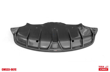 CMST Genuine Carbon Fiber Diffuser V4 With Tow Hook Access For Tesla Model 3 2017-2023 - PimpMyEV