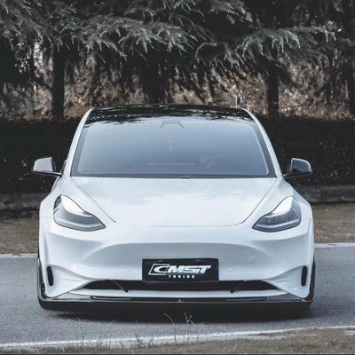 CMST Genuine Carbon Fiber Front Bumper For Tesla Model 3 2017-2023 - PimpMyEV