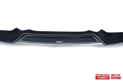 CMST Genuine Carbon Fiber Front Lip For Porsche Taycan Turbo & Turbo S 2021-2023 - PimpMyEV