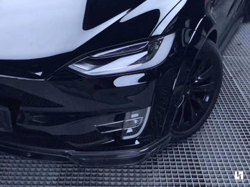 CMST Genuine Carbon Fiber Front Lip For Tesla Model X 2017-2021 - PimpMyEV