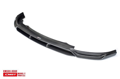 CMST Genuine Carbon Fiber Front Lip Model Y V2 2020-2021+ - PimpMyEV