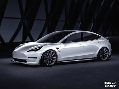 CMST Genuine Carbon Fiber Full Body Kit Style F For Tesla Model 3 2017-2023 - PimpMyEV