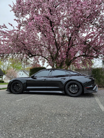 CMST Genuine Carbon Fiber Rear Diffuser For Porsche Taycan Base & 4S 2021-2023 - PimpMyEV