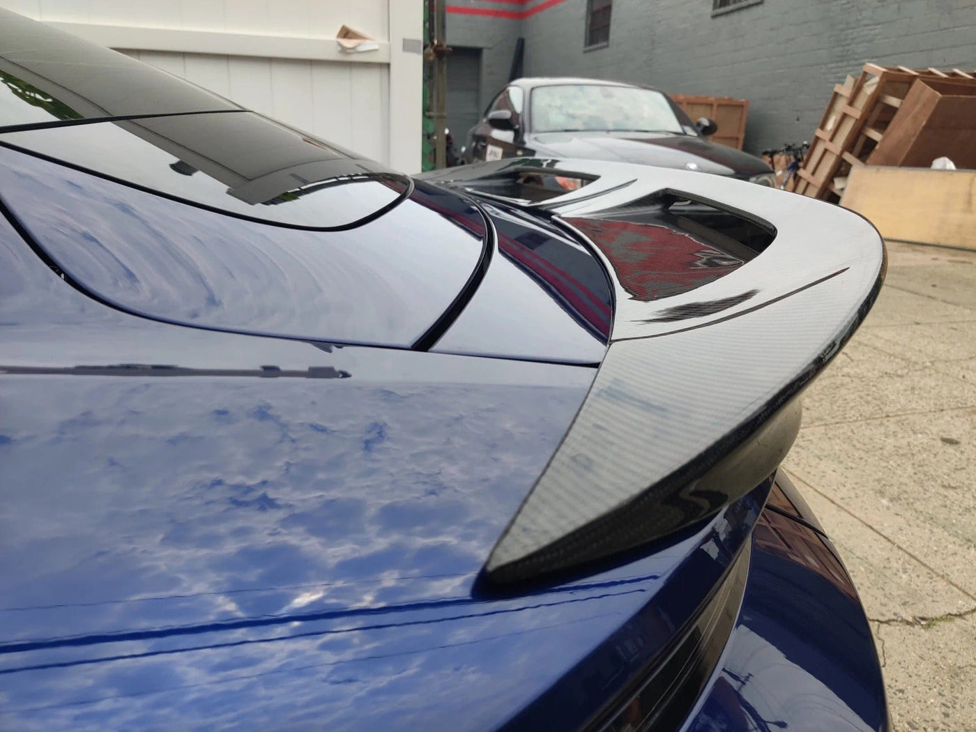 CMST Genuine Carbon Fiber Rear Spoiler For Porsche Taycan Turbo & Turb ...