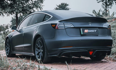 CMST Genuine Carbon Fiber Rear Spoiler For Tesla Model 3 2017-2023 - PimpMyEV