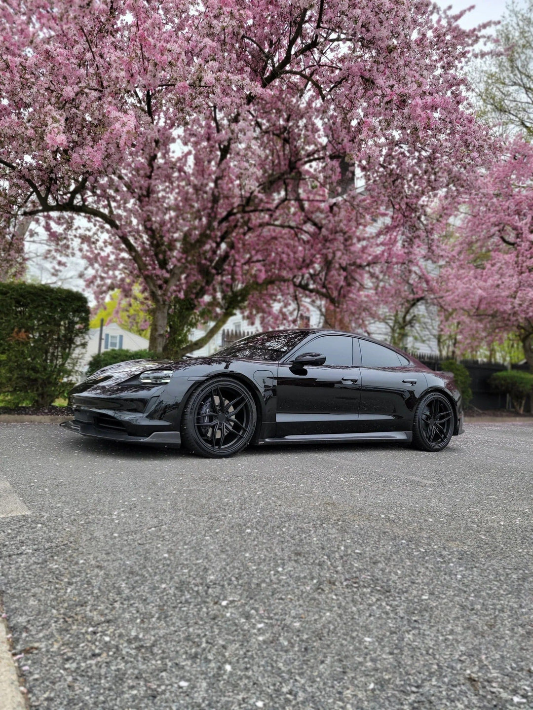 CMST Genuine Carbon Fiber Side Skirts For Porsche Taycan Base, 4S