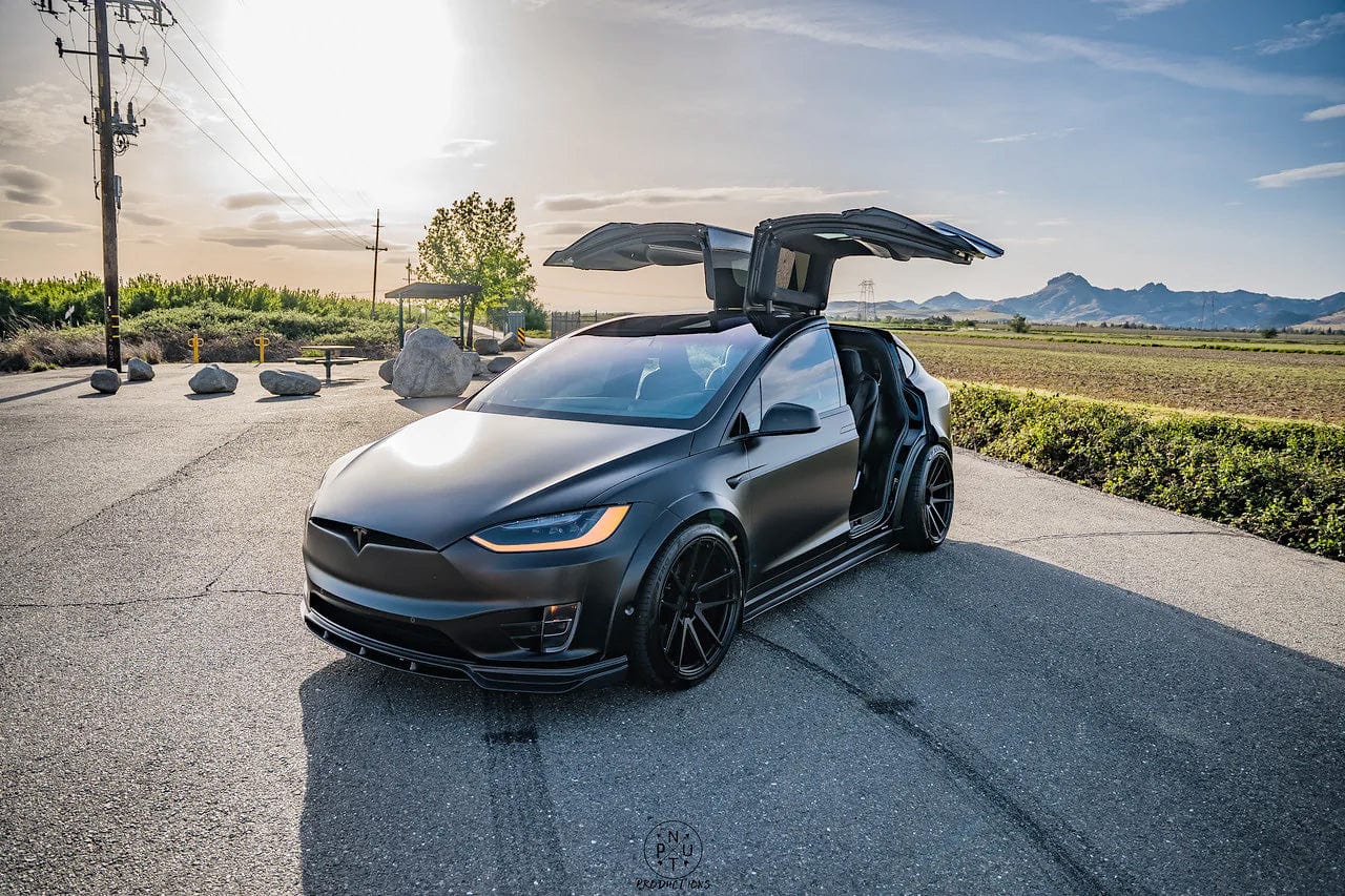 CMST Genuine Carbon Fiber Side Skirts For Tesla Model X 2017-2021 - PimpMyEV