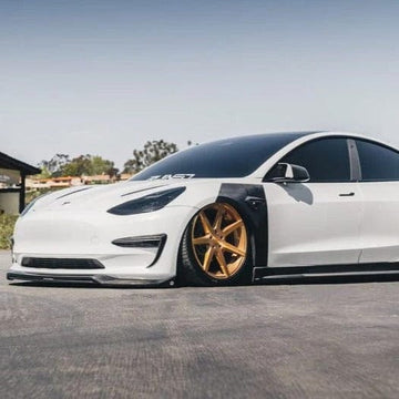 CMST Genuine Carbon Fiber Side Skirts V3 For Tesla Model 3 2017-2023 - PimpMyEV