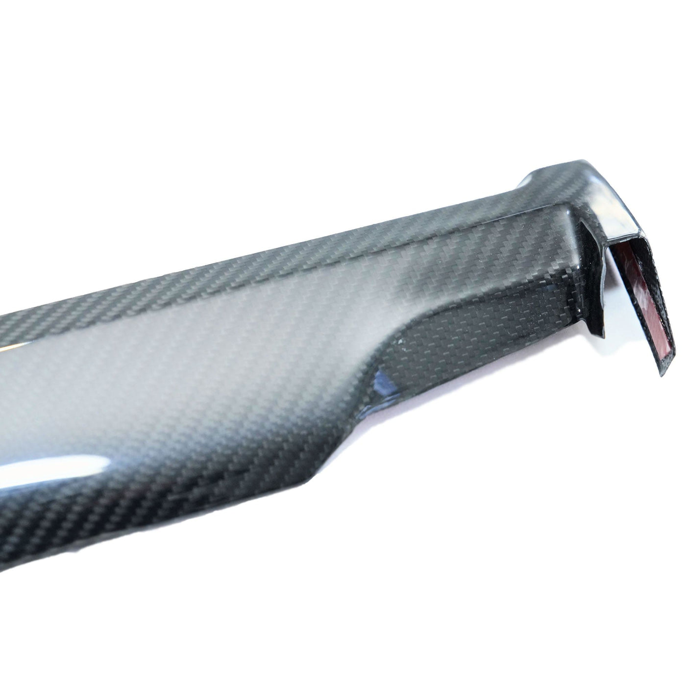 Genuine Gloss Carbon Fiber Dashboard Air Vent Top Trim For Tesla Model Y 2020-2023 - PimpMyEV