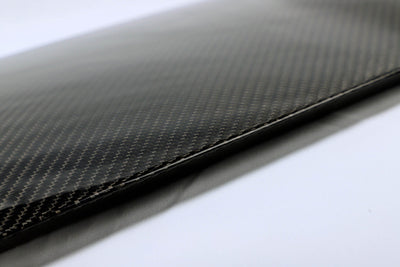 Genuine Gloss Carbon Fiber Glove Box Cover Sleeve For Tesla Model Y 2020-2023 - PimpMyEV