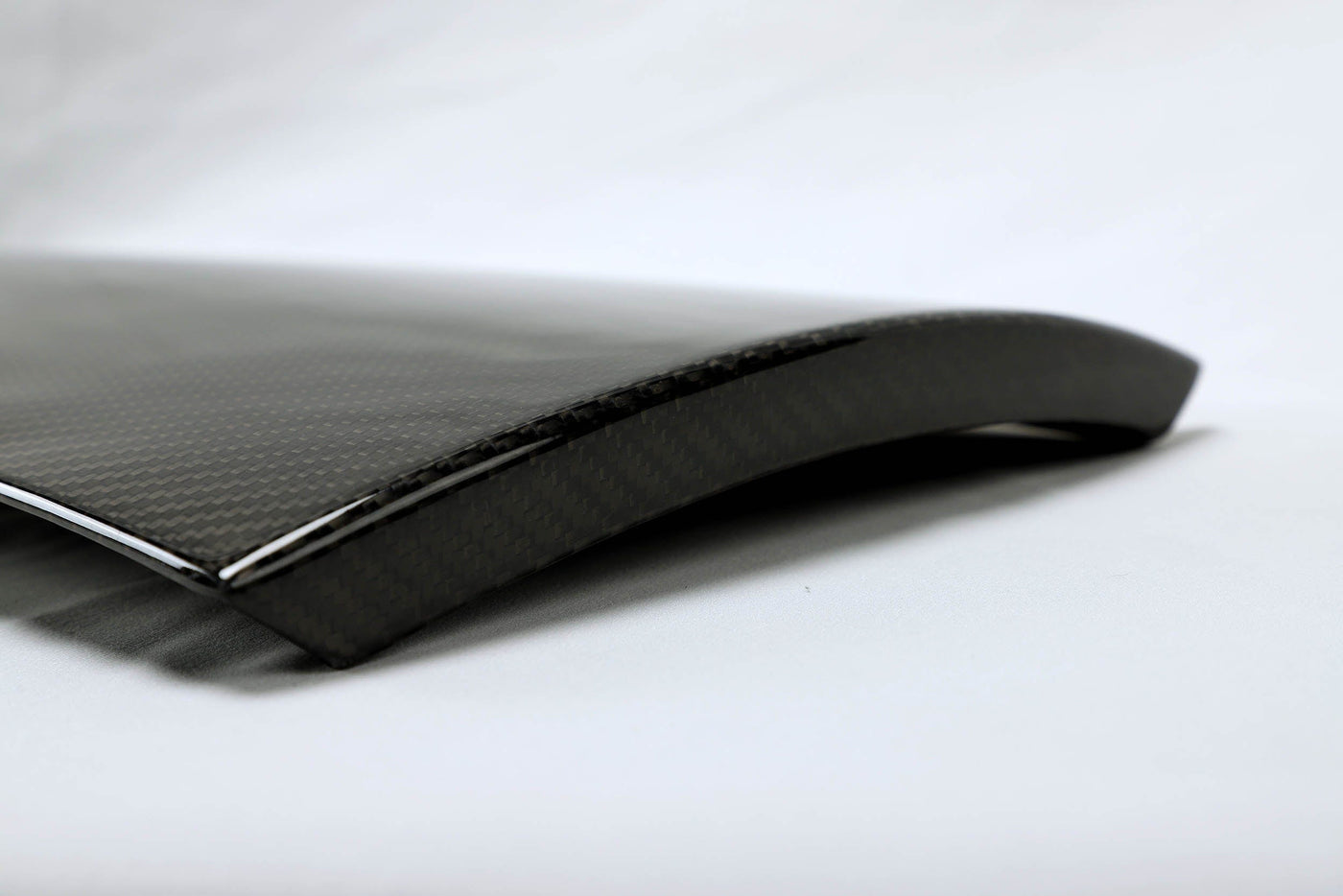 Genuine Gloss Carbon Fiber Glove box Cover Sleeve For Tesla Model 3 2017-2023 - PimpMyEV