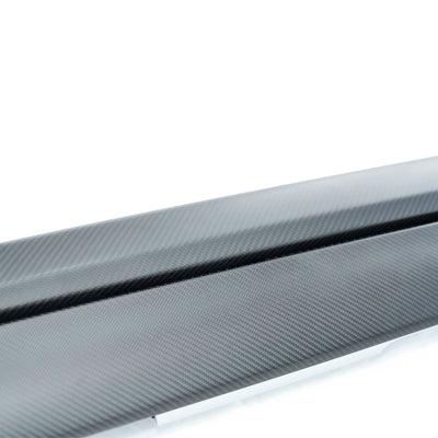 Genuine Matte Carbon Fiber Dashboard Air Vent Top Trim For Tesla Model 3 2021-2023 - PimpMyEV