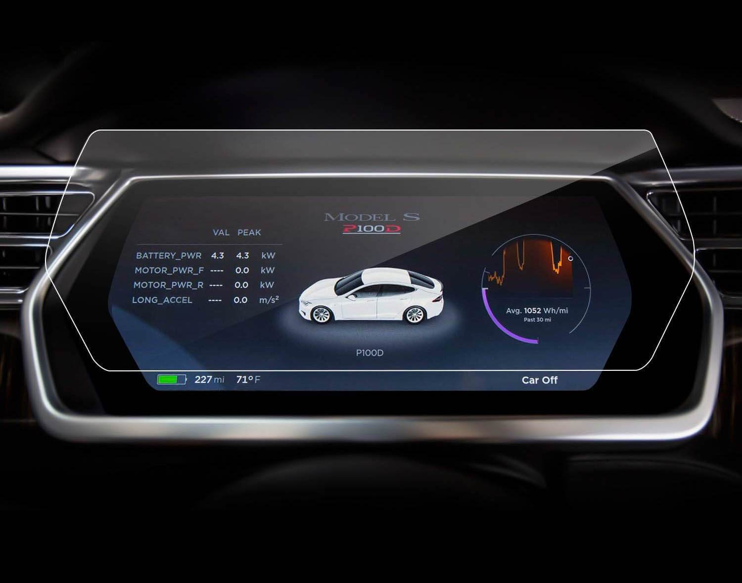 Tesla Model S Front Screen Protector ( 9H Tempered Glass) | Order yours ...
