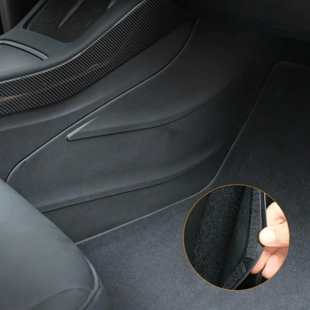 TPE Center Console Side Protector With Velcro For Tesla Model Y 2020-2022 - PimpMyEV