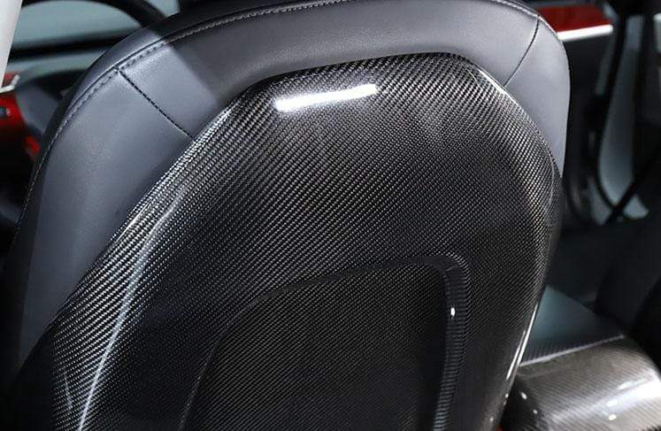 DRY Carbon Sitzabdeckung Abdeckung Sitze Passt für Tesla Model 3