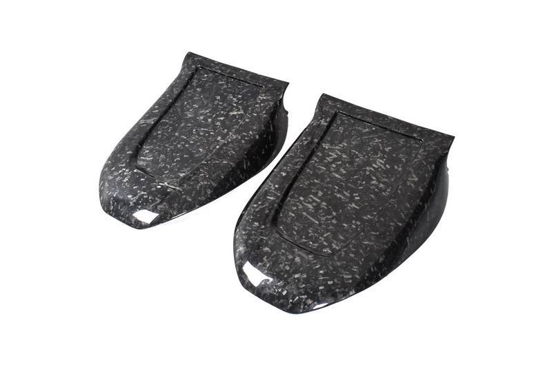 Genuine Forged Carbon Fiber Seat Full Back Replacements for Model Y (Gloss) - PimpMyEV